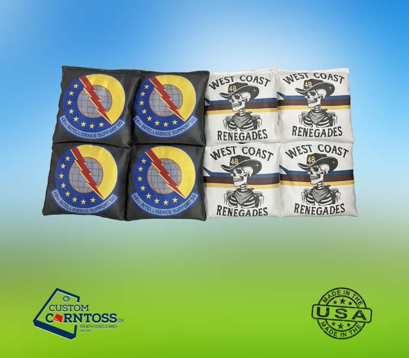 Custom Logo Cornhole Bags - Image 1