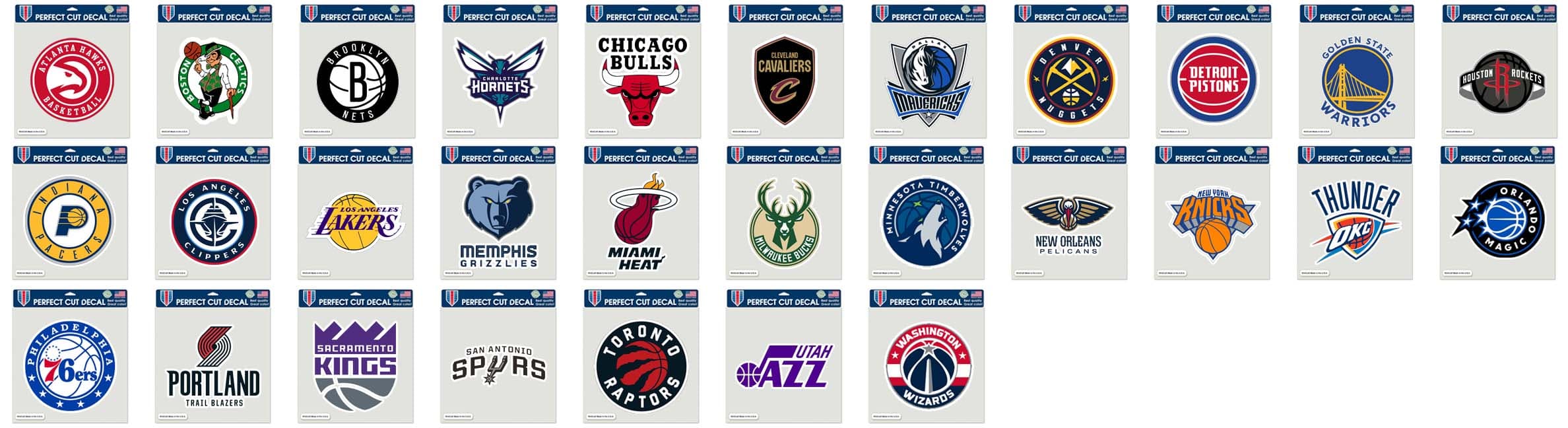 NBA Cornhole Decals - Image 1