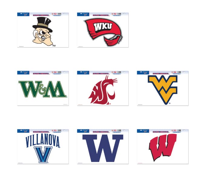 NCAA Cornhole Decals - Image 5