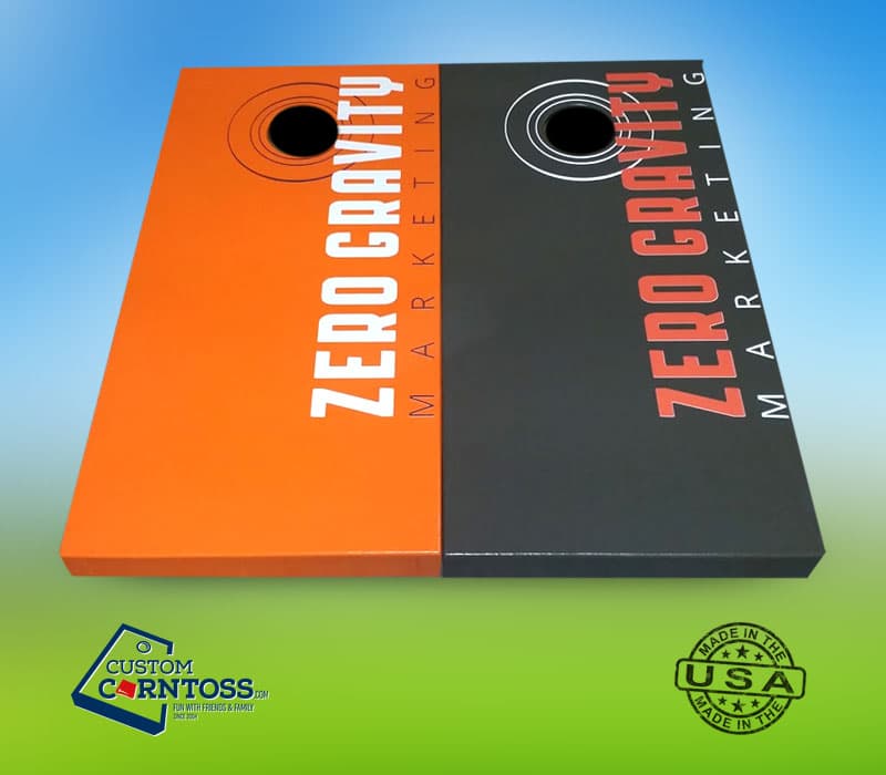 Zero Gravity Marketing Cornhole Board
