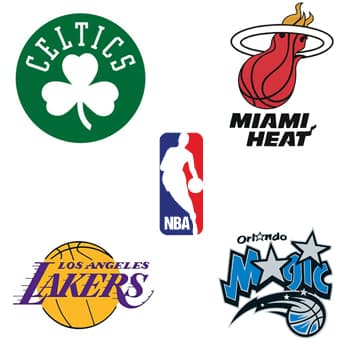 NBA Cornhole Decals