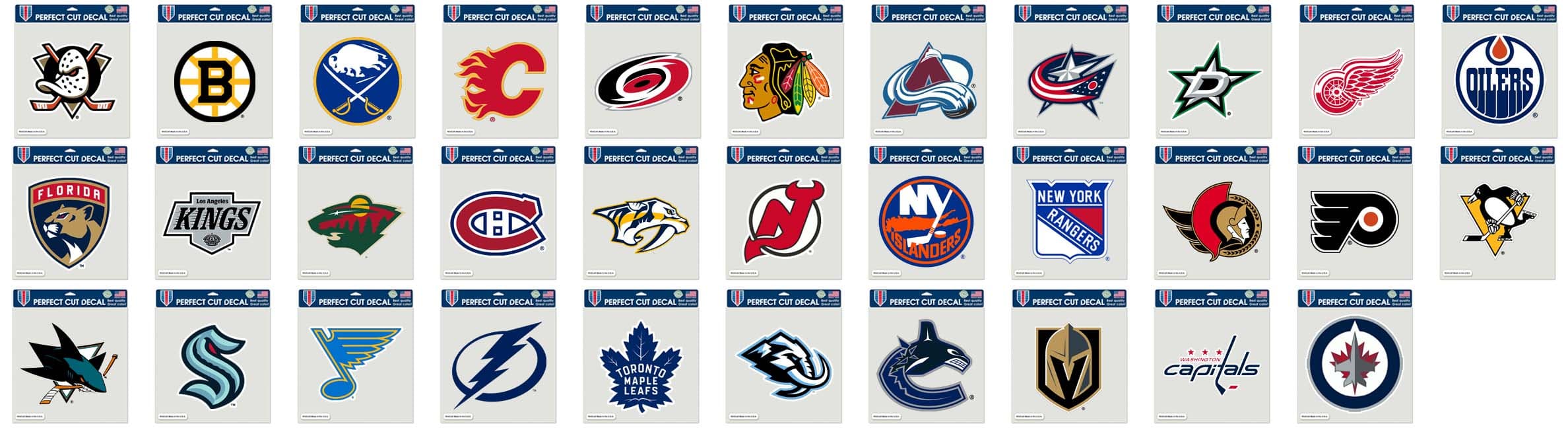 NHL Cornhole Decals - Image 1