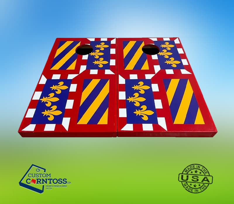 Maryland Flag Cornhole Board Set