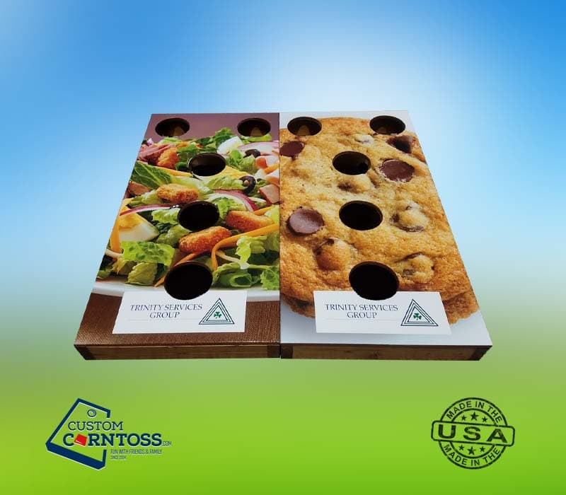 Custom 5-Hole Cornhole Boards