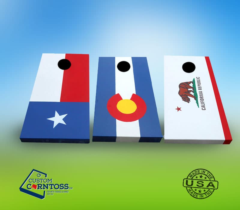 Flag Cornhole Sets - Image 2