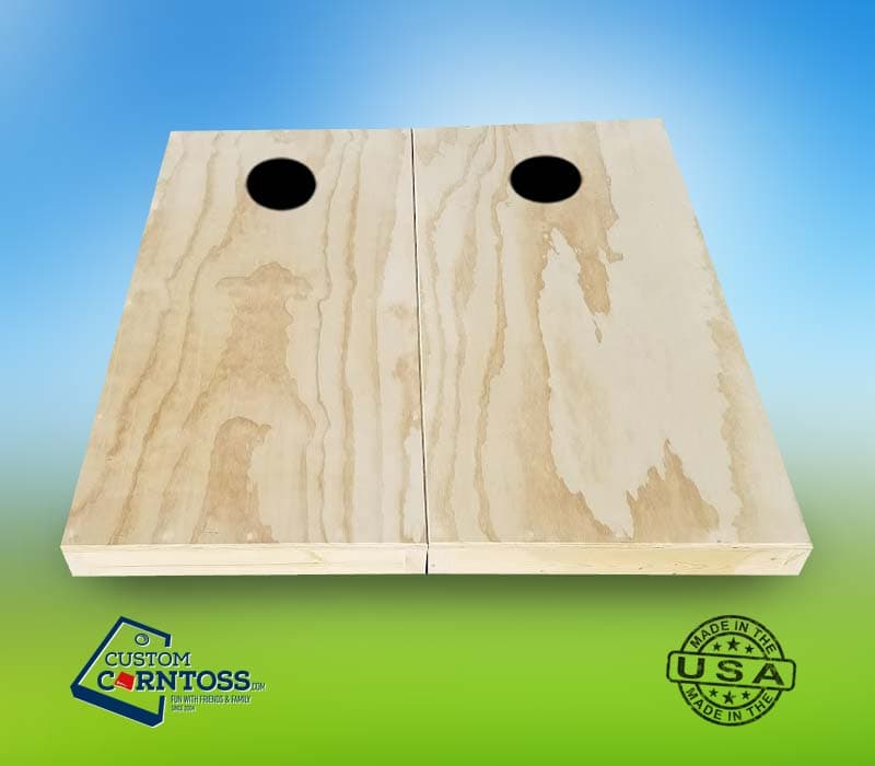 Unpainted Cornhole Set