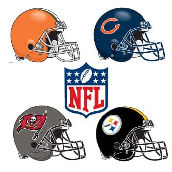 NFL Cornhole Decals